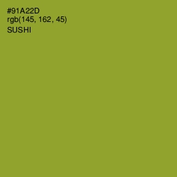 #91A22D - Sushi Color Image