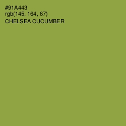 #91A443 - Chelsea Cucumber Color Image