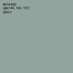 #91A49D - Envy Color Image