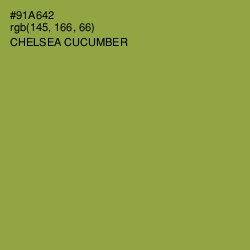 #91A642 - Chelsea Cucumber Color Image