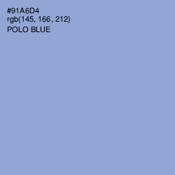#91A6D4 - Polo Blue Color Image