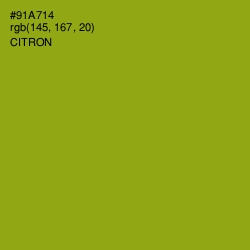 #91A714 - Citron Color Image