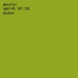#91A721 - Sushi Color Image
