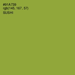 #91A739 - Sushi Color Image