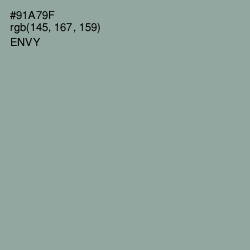#91A79F - Envy Color Image