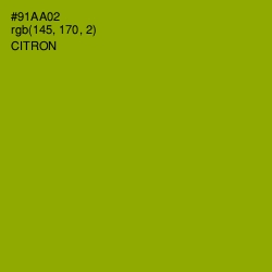 #91AA02 - Citron Color Image