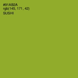 #91AB2A - Sushi Color Image
