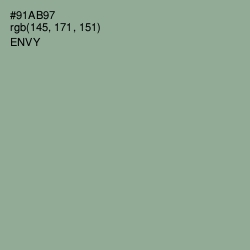 #91AB97 - Envy Color Image