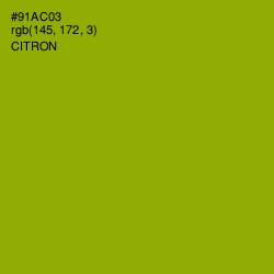 #91AC03 - Citron Color Image