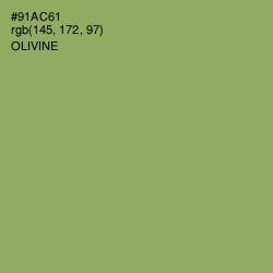 #91AC61 - Olivine Color Image