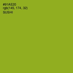 #91AE20 - Sushi Color Image