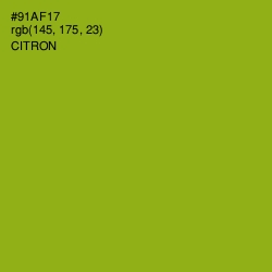 #91AF17 - Citron Color Image