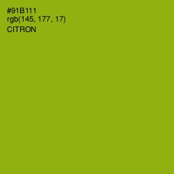 #91B111 - Citron Color Image