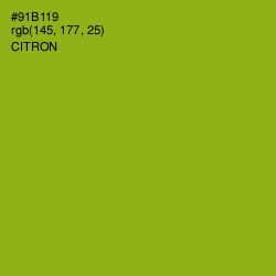 #91B119 - Citron Color Image