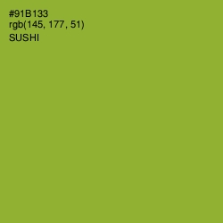 #91B133 - Sushi Color Image