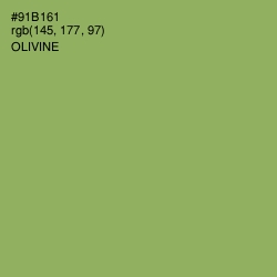 #91B161 - Olivine Color Image