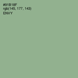 #91B18F - Envy Color Image