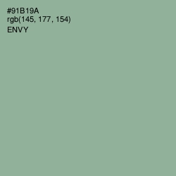 #91B19A - Envy Color Image