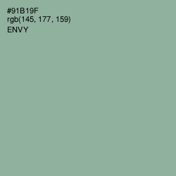 #91B19F - Envy Color Image