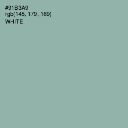 #91B3A9 - Summer Green Color Image