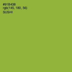 #91B438 - Sushi Color Image