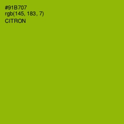 #91B707 - Citron Color Image