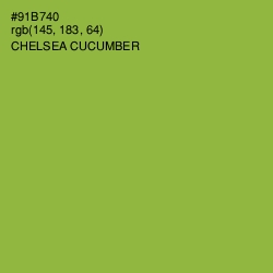 #91B740 - Chelsea Cucumber Color Image