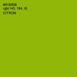 #91B808 - Citron Color Image