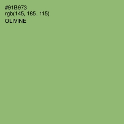 #91B973 - Olivine Color Image