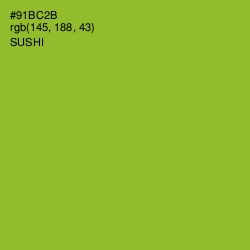 #91BC2B - Sushi Color Image