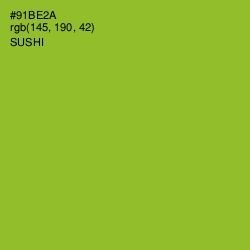 #91BE2A - Sushi Color Image