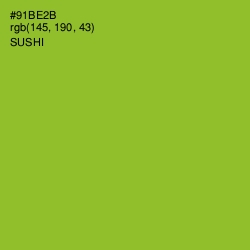 #91BE2B - Sushi Color Image