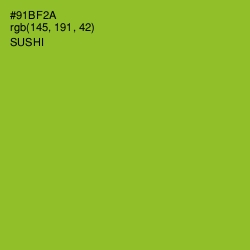 #91BF2A - Sushi Color Image