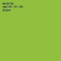 #91BF3E - Sushi Color Image