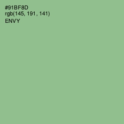 #91BF8D - Envy Color Image