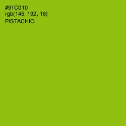 #91C010 - Pistachio Color Image