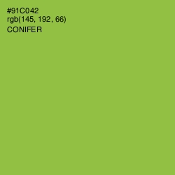 #91C042 - Conifer Color Image