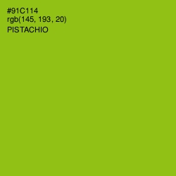 #91C114 - Pistachio Color Image