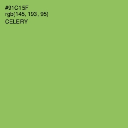 #91C15F - Celery Color Image