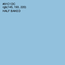 #91C1DC - Half Baked Color Image