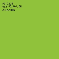 #91C23B - Atlantis Color Image