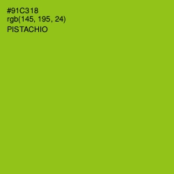 #91C318 - Pistachio Color Image
