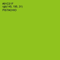 #91C31F - Pistachio Color Image