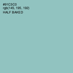 #91C3C0 - Half Baked Color Image