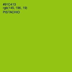 #91C413 - Pistachio Color Image