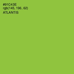 #91C43E - Atlantis Color Image