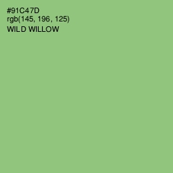 #91C47D - Wild Willow Color Image