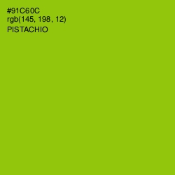 #91C60C - Pistachio Color Image