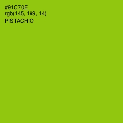 #91C70E - Pistachio Color Image