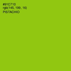 #91C710 - Pistachio Color Image